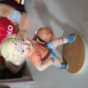 Vintage Campbell Soup Kids “Souper Shooter” Basketball Figurine by Roman - 1984